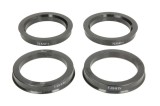 Set 4 inele centrare Janta 72.6/57.1
