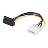 Cablu adaptor sata 90 grade la molex 5.25 4 pini Goobay