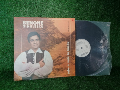 Vinil Benone Sinulescu - Colo-n vale la Buzau , Electrecord 1977, Lp / C112 foto