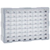 Cumpara ieftin Organizator cu 64 de sertare, 52 x 16 x 37,5 cm