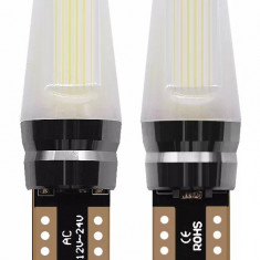 Set 2 Buc Led T10 Cob 12V LED 561