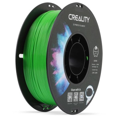 CREALITY CR-TPU 3D Printer Filament, Green, 1kg, elastic,rezistent UV, Printing foto