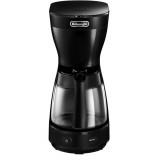 Cumpara ieftin Cafetiera DeLonghi ICM16210.BK, 1000 W, 1.25 L, 10 cesti, Negru