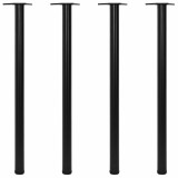 Cumpara ieftin Picioare de masa reglabile pe inaltime 4 buc., negru, 1100 m