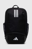 adidas Performance rucsac Tiro League culoarea negru, mare, cu imprimeu HS9758