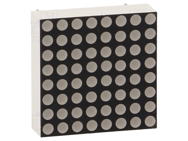 LED Matrice 8x8 Roșie 20x20mm