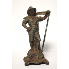 Statueta veche din antimoniu - Cosas in repaus - cca. 1900