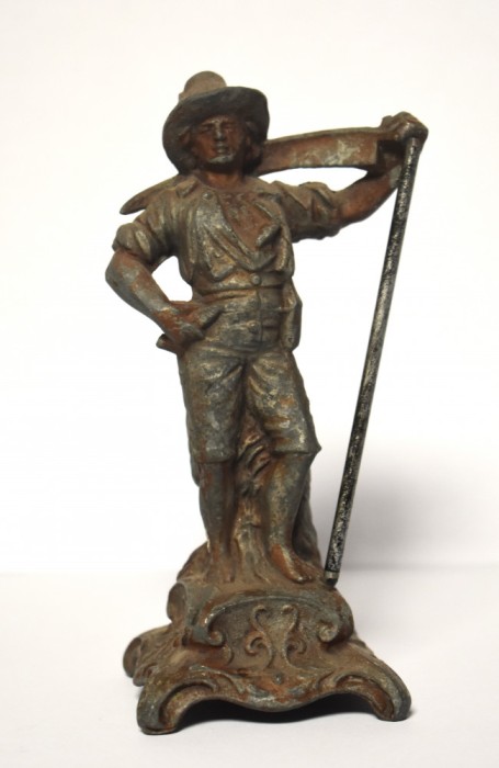 Statueta veche din antimoniu - Cosas in repaus - cca. 1900