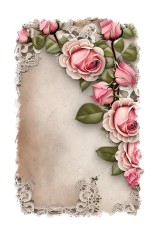 Sticker decorativ Trandafiri, Rosu, 85 cm, 11064ST foto