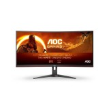 Monitor curbat AOC 34&quot; CU34G2XE/BK, 34inch, Panel VA, 3440x1440, 144Hz