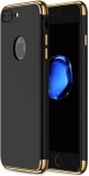 Husa iPhone 6 Plus/6S Plus Elegance Luxury 3in1 Neagra: Protectie Completa, Anti-Zgarieturi, Design Premium