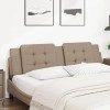 VidaXL Pernă pentru tăblie pat, cappuccino, 180 cm, piele artificială 374877