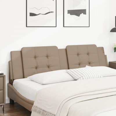 Perna pentru tablie pat, cappuccino, 180 cm, piele artificiala GartenMobel Dekor foto