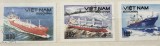 (A) Timbre straine serii tematica Tehnica Vase Maritime Vietnam
