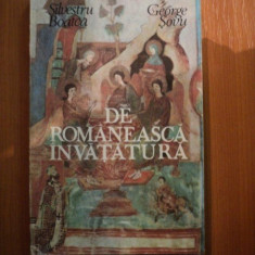 DE ROMANEASCA INVATATURA de SILVESTRU BOATCA , GEORGE SOVU