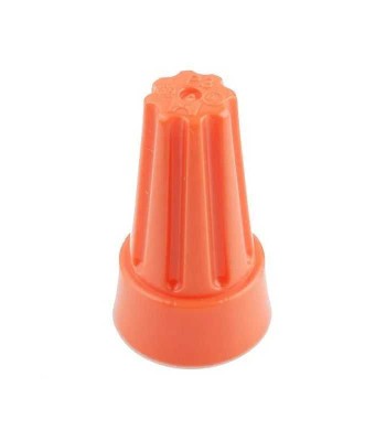 Conector prin insurubare cu eliberare rapida portocalie 22AWG-14AWG sucit max.105C NINIGI ST-130/O foto