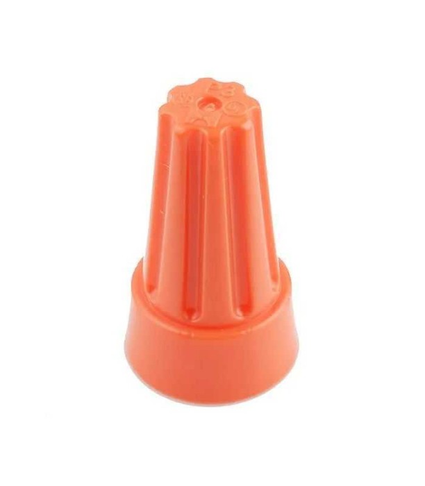 Conector prin insurubare cu eliberare rapida portocalie 22AWG-14AWG sucit max.105C NINIGI ST-130/O