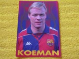 Foto cu autograf original (de colectie) - Ronald Koeman (Barcelona)