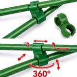 Conector rotativ pentru araci de gradina, diametru 11 mm, verde