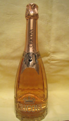 Champagne Cricova Gold sticla cristal masiv editie limitata foto