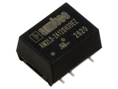 Convertor DC/DC 2W, 12V, Eficiență 87%, AIMTEC foto