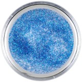 Cumpara ieftin Pudră acril albastră cu sclipici Inginails 7g - sclipici turcoaz