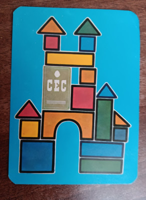 C9 17 - 1983 - Calendar de buzunar - reclama CEC foto