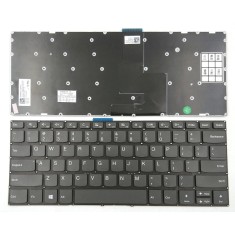 Tastatura laptop Lenovo YOGA 520-14IKB gri cu iluminare cu buton de power foto