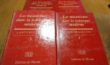 LES MECANISMES DANS LA TECHNIQUE MODERN - 4 Vol. - I. Artobolevski - Editions MIR, Moscou, 1975/1977, 706+716+744+672 p.; lb. franceza