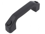 Suport poliamidă neagră H42mm L143mm W26mm cu manetă