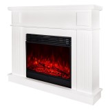 Semineu electric Marina Prestige &amp; Mirabella, Dimensiuni 1060x1300x300 mm, Telecomanda, Efect 3D