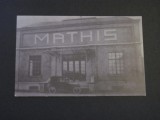Uzina Mathis Strasbourg cu Automobil de Epocă - Carte Poștală Franța ,Necirculată, Necirculata, Printata