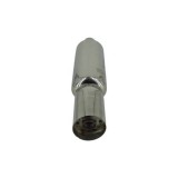 Toba Sport Universala Inox V1 ALM, 46cm, Intrarea 5cm, Iesire 9cm, cu Silencer Reglabil