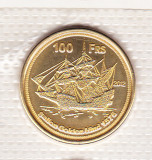 Bnk mnd Europa Island - Insula Europa 100 franci 2012 unc , vapor, Africa