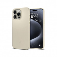 Husa Compatibila cu Apple iPhone 15 Pro - Spigen Thin Fit - Mute Beige