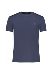 Tricou barbati, cu mini logo, Regular fit, Bleumarin, S