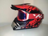 Cumpara ieftin Casca Moto Cross/Street Full Face, ABS, Diverse Culori si Marimi, Ochelari Cadou