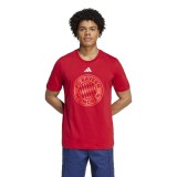 Bayern M&uuml;nchen tricou de bărbați Graphic Tee red - L, Adidas