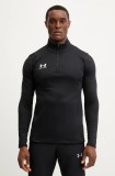 Under Armour bluză de trening Challenger culoarea negru, cu imprimeu, 1379588