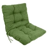 Pernă pentru scaun cu spătar, exterior, verde, 100x50 cm, CMCLASS