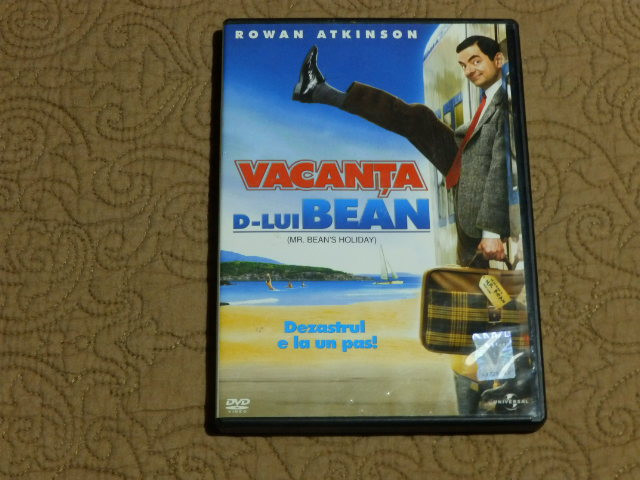 DVD film comedie de colectie VACANTA D-lui BEAN/ Dezastrul e la un pas.