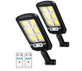 Cumpara ieftin Set 2 x Lampi solare 120 LED, telecomanda