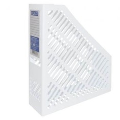 Suport Vertical din Plastic NEBO, Transparent, Dimensiuni 288x84x247 mm, Suport Documente, Suport Documente Transparent, Suport Documente din Plastic, foto