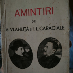 Paul Bujor - Amintiri de A. Vlahuță și I.L. Caragiale (1938)