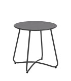 Cumpara ieftin Masuta cafea otel gri charcoal Austin &Oslash;45x45h