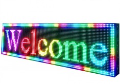 Panou Led de Exterior Programabil/Reclama Luminoasa 200x40 RGB