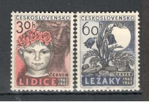 Cehoslovacia.1962 20 ani masacrul de la Lidice si Lezaky XC.327