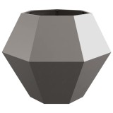 vidaXL Jardinieră Ruginit 100 x 100 x 80 cm 884036