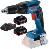 Bosch GTB 18V-45 + GBA + GAL 18V-40 - Masina de insurubat 6 Nm + Set 2 acumulatori si incarcator Li-Ion 18 V 5 Ah
