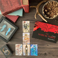 Mary-el Tarot-Set Carti tarot,ed lim COLECTIE,lux,IMAG SUPERBE-SIGILAT-LIVR IMED foto